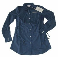 Langarmbluse Bluse Langarm Navy Cleara Chiemsee Gr. S 36 Neu