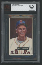 1951 Bowman 237 Billy Goodman Boston Red Sox Beckett 6.5 Vintage Baseball Card