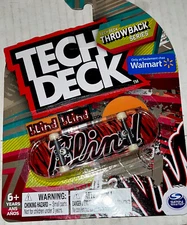 Tech Deck BLIND  GRAPHIC Throwback Series Walmart EXC NEW FINGER SKATEBOARD 😎