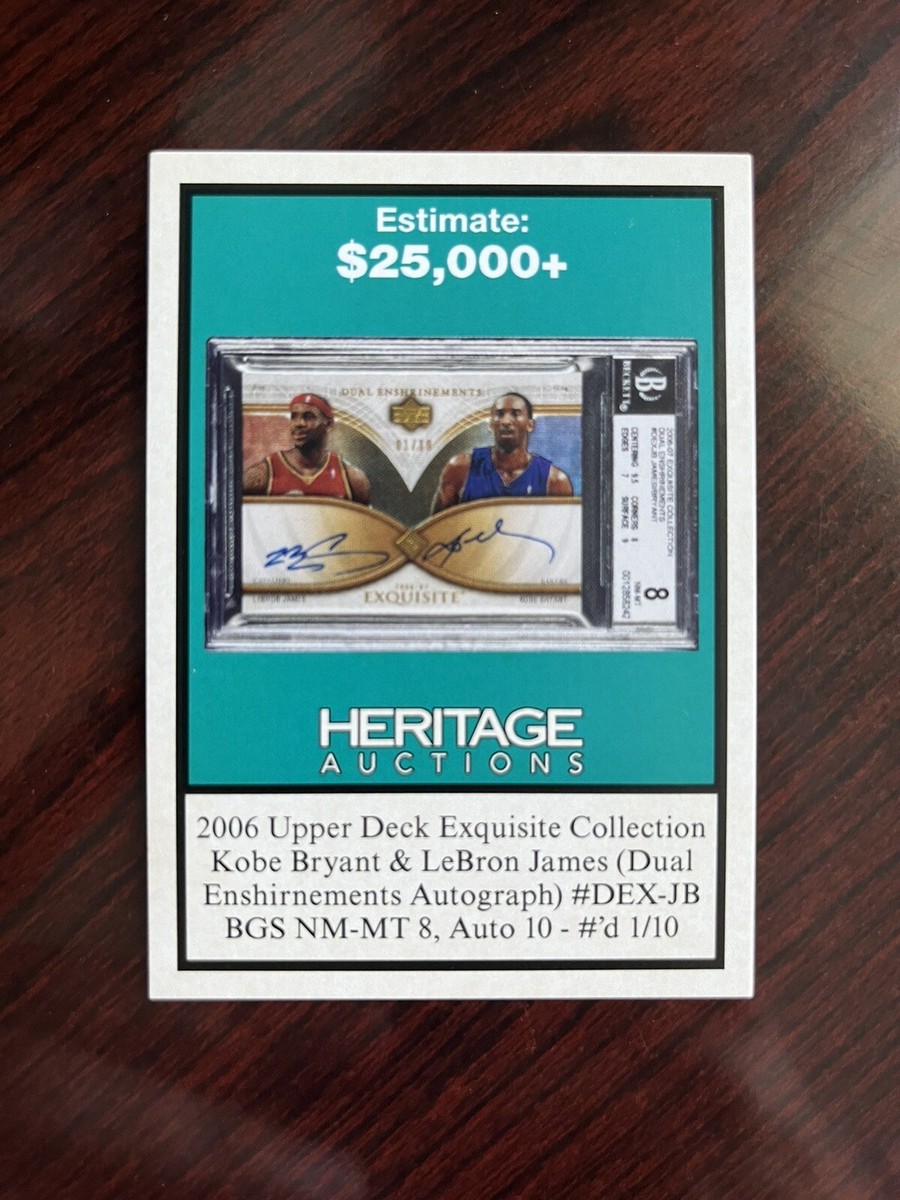 2022 Heritage Auctions National PROMO 2006 UD Exquisite 2022 Heritage Auctions National PROMO 2006 UD Exquisite
