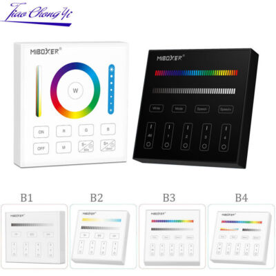 Wireless WIFI Touch Panel Dimmer RGBW/RGB+CCT LED 2.4G Smart Remote Controller