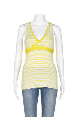 yellow athletic top