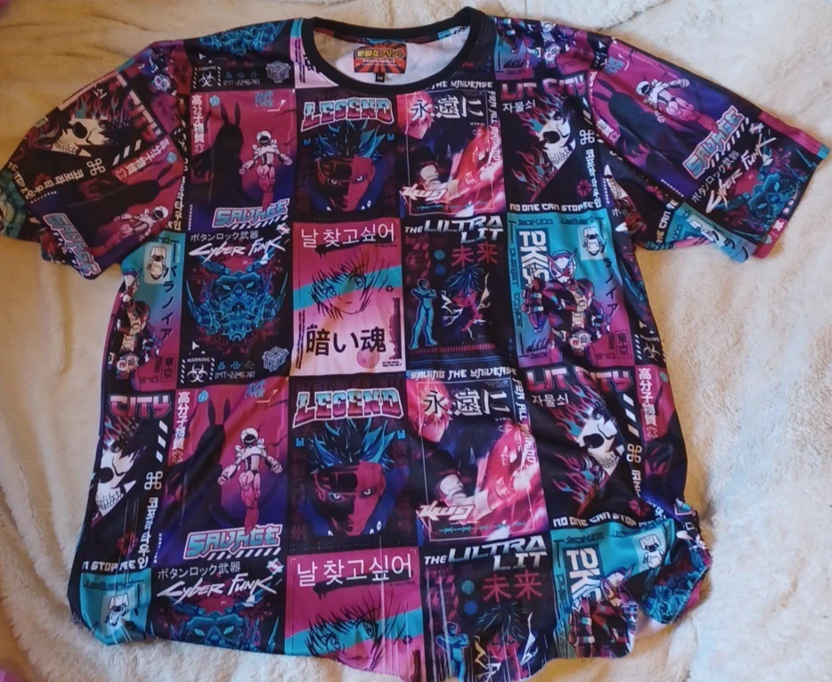 fresh-prints-of-tokyo legend cyber funk ultra lit shirt