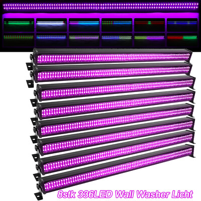 168W RGB LED Wall Washer Licht Bar Partylicht DMX 336 LED Lichteffekte DJ Disco
