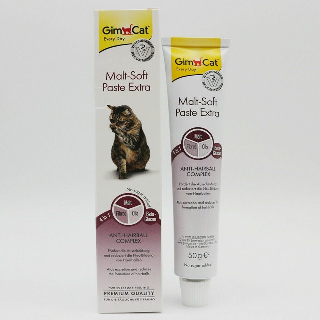 20200g GimCat Malt Soft Paste Extra For Cats Anti Hairball Complex