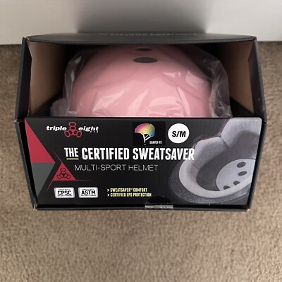 Triple 8 - The Certified Sweatsaver Helmet - Shaved Ice New in Box