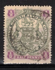 RHODESIA Scott 50 Stanley Gibbons 66 Used