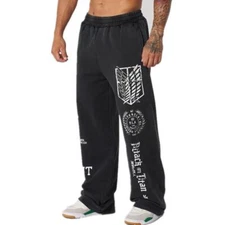 New YoungLA 2128 - AOT© X YLA BAGGY JOGGERS Jogging Comfort Unisex Sweatpants US