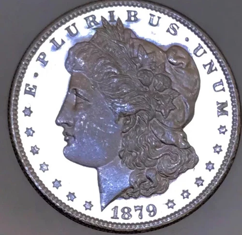 1879 S MORGAN ULTRA PROOF LIKE! ULTIMATE PL!HUGE PROOF LIKE GEMBU+++#0674
