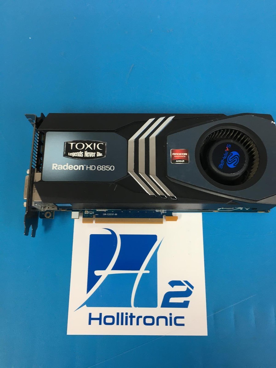 AMD TOXIC RADEON HD 6850 1GB GDDR5 Graphics Card | eBay