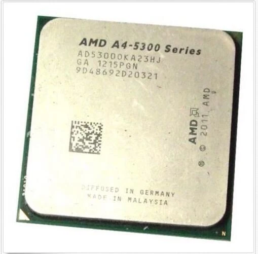 AMD A4-4000 A4-5300 A4-6300 A4-7300 Socket FM2 Desktop CPU - Image 2 of 4