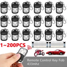 433MHz Electric Gate Garage Door Remote Control Code Duplicator  Fob Opener Lot