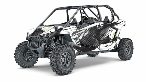 2020+ Polaris RZR Pro XP 4 Ultimate Design EPS 55 Decal Graphic Kit Wraps 4 Door - Foto 2 di 3