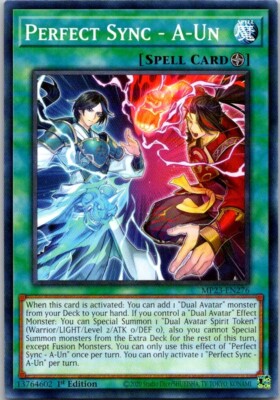 Yu-Gi-Oh Yugioh Perfect Sync - A-Un MP23-EN276 Mega Tin 2023 Dueling Heroes