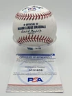 Bert Heffernan Seattle Mariners Signed Autograph Official MLB Baseball PSA DNA