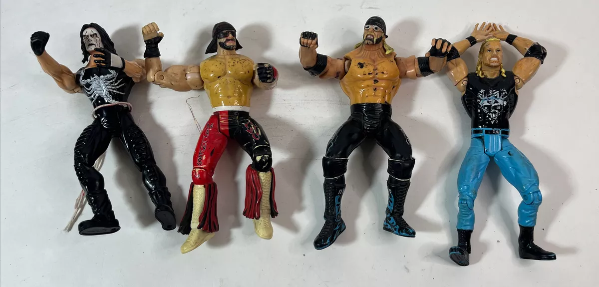 Wcw toy store biz figures