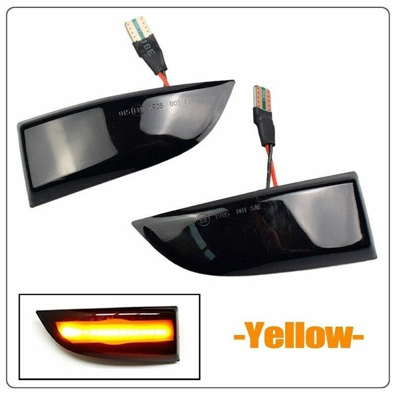2X LED Dynamic Turn Signal Indicator Light Fit For Renault Megane 3 MK3 III RS - Image 3 of 4