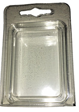 400 Clear Plastic Jewelry Packaging ClamShells Hangable 2-1/4" x 3-1/2"x " Deep