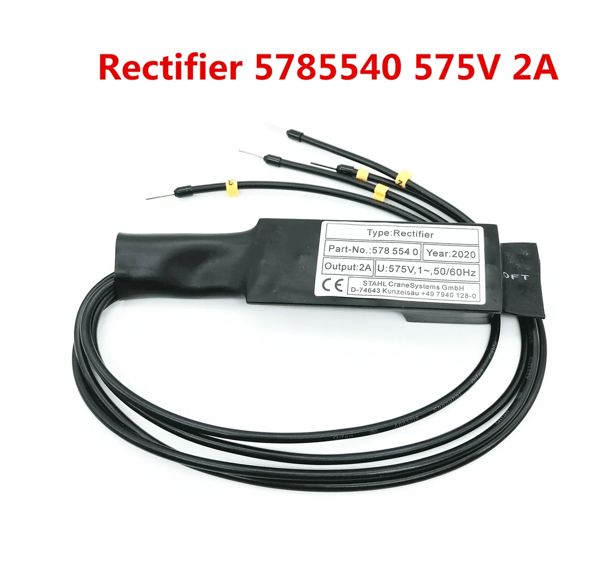 STAHL Rectifier Brake Module 5785540 575V 2A | eBay 