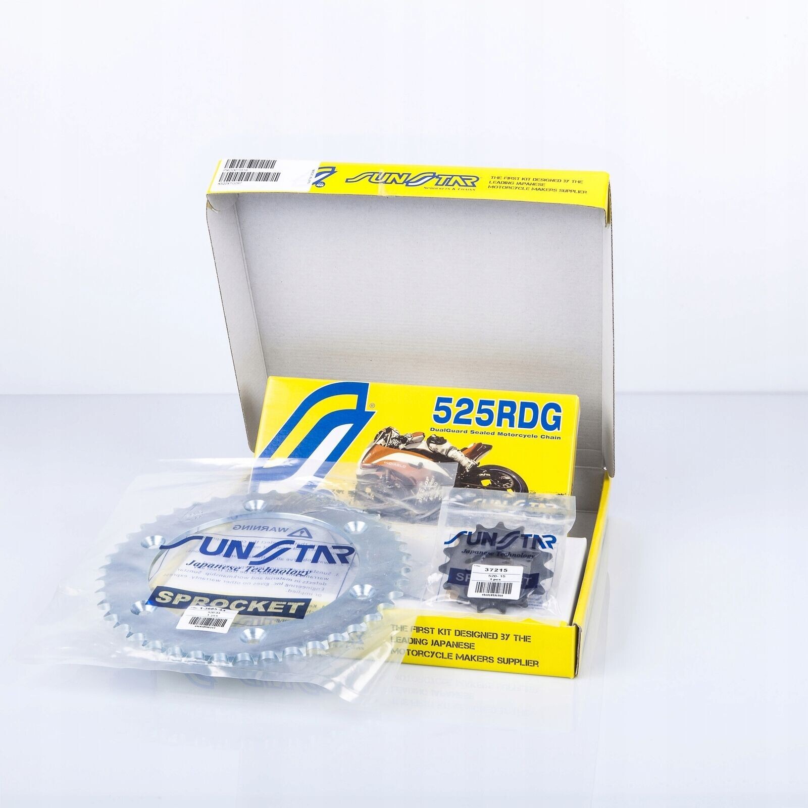 Kit chaine Honda CB 600F Hornet 1998-2003 et CBR 600F transmission origine