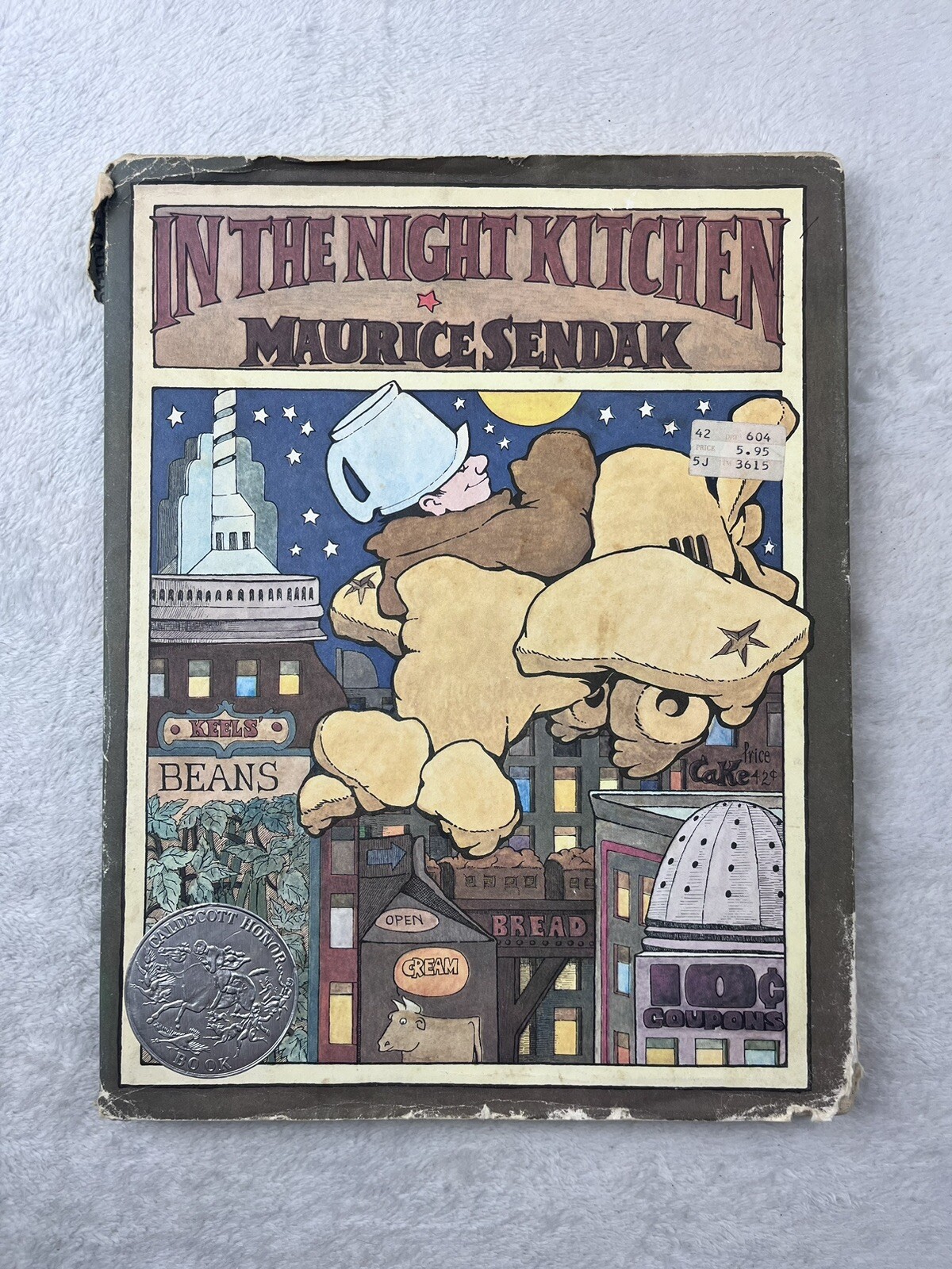 FILA IN THE NIGHT KITCHEN Maurice SENDAK 1ST ED 1970 HB Dust Jacket HARPER & ROW