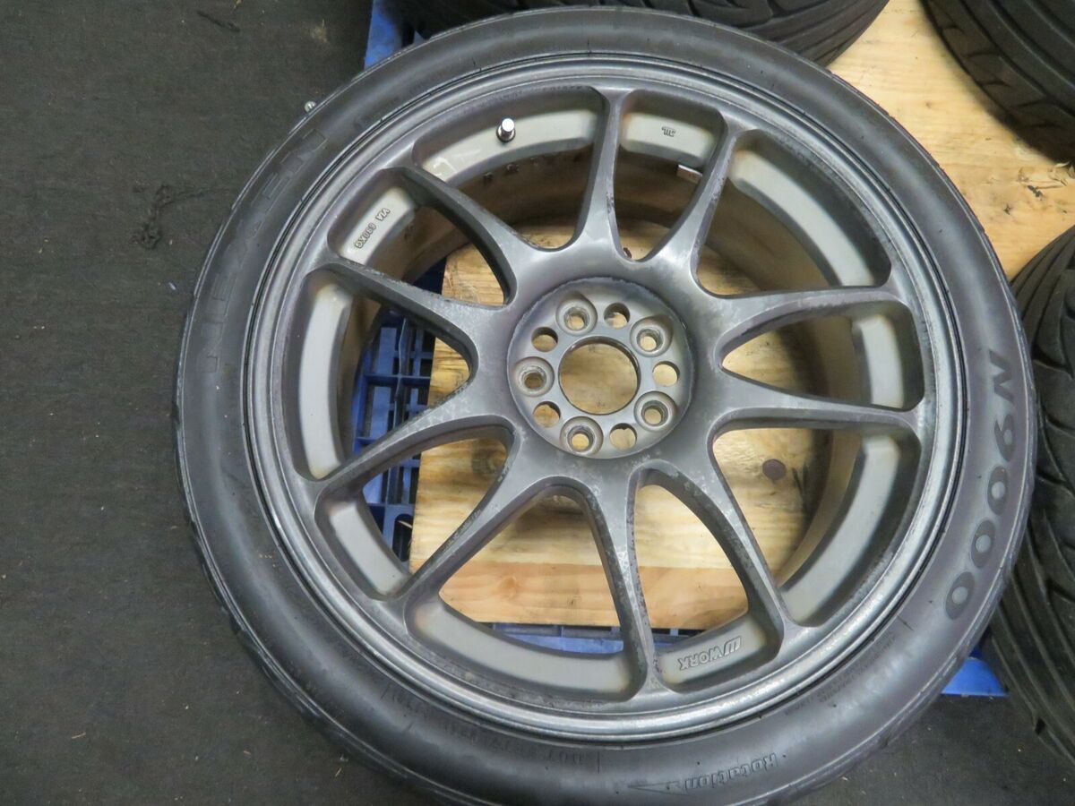 JDM Work Emotion CR KAI 18'' Racing Wheels 18x7.5 5x100 Work JDM Work Emotion CR KAI 18'' Racing Wheels 18x7.5 5x100 Work