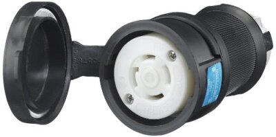 Locking Devices Twist-Lock Watertight Safety Shroud Female Connector Body 30A