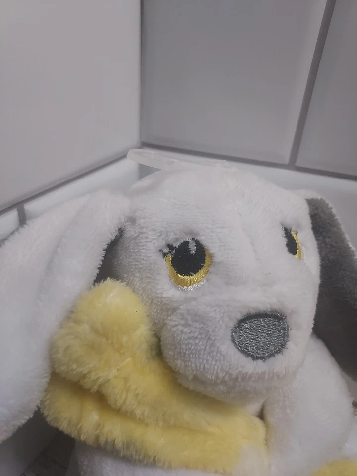 Little Beginnings Unisex Yellow Puppy Dog Security Blanket Minky Lovey - Image 3 of 4