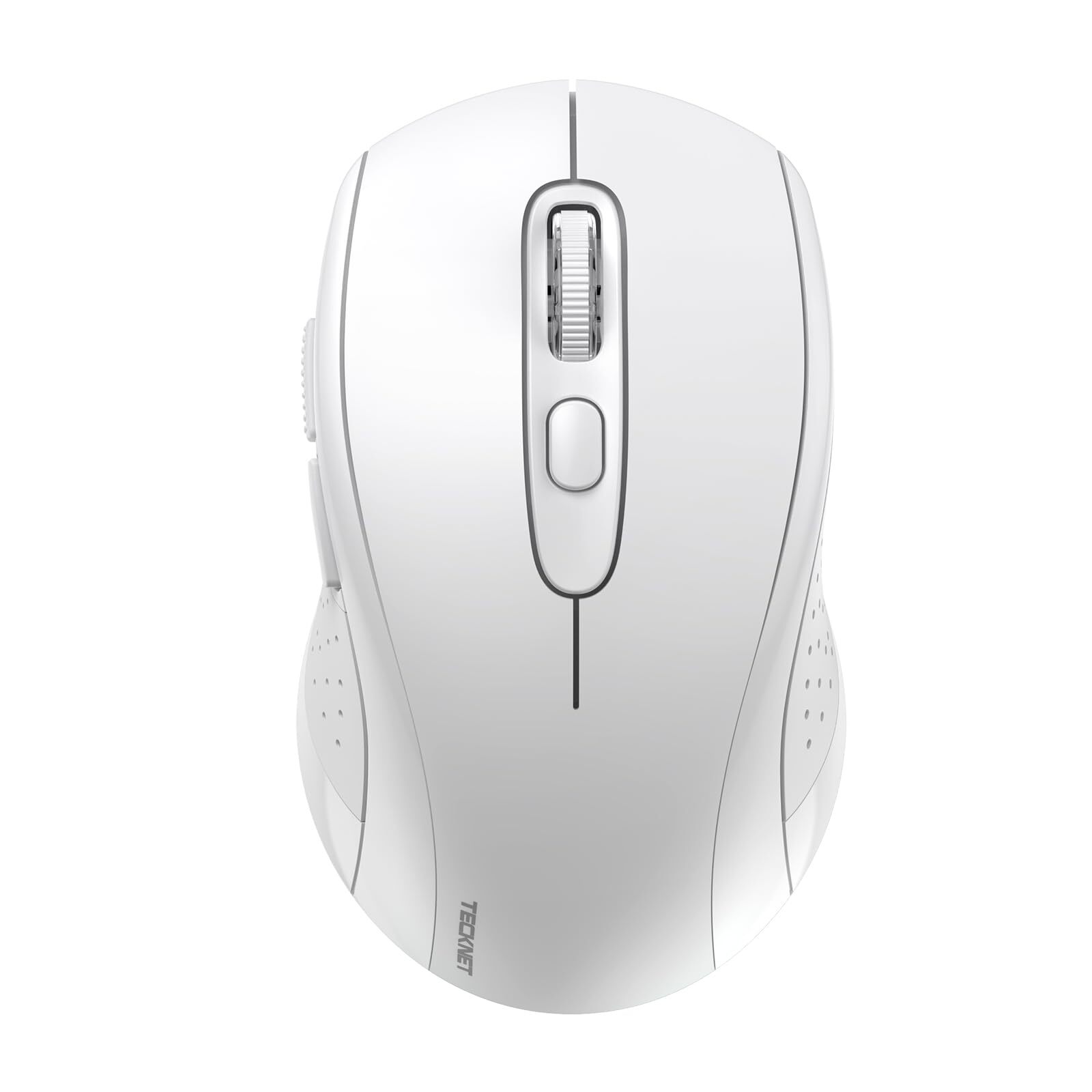 2.4G Bluetooth Wireless Mouse for Laptops and PCs, 2-in-1 Design, Ergonomic Optical Mouse