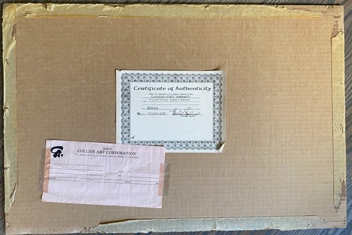 CHARLES BRAGG Commodities Market Etching Hand-Signed Numbered Original COA Rare - Picture 10 of 11