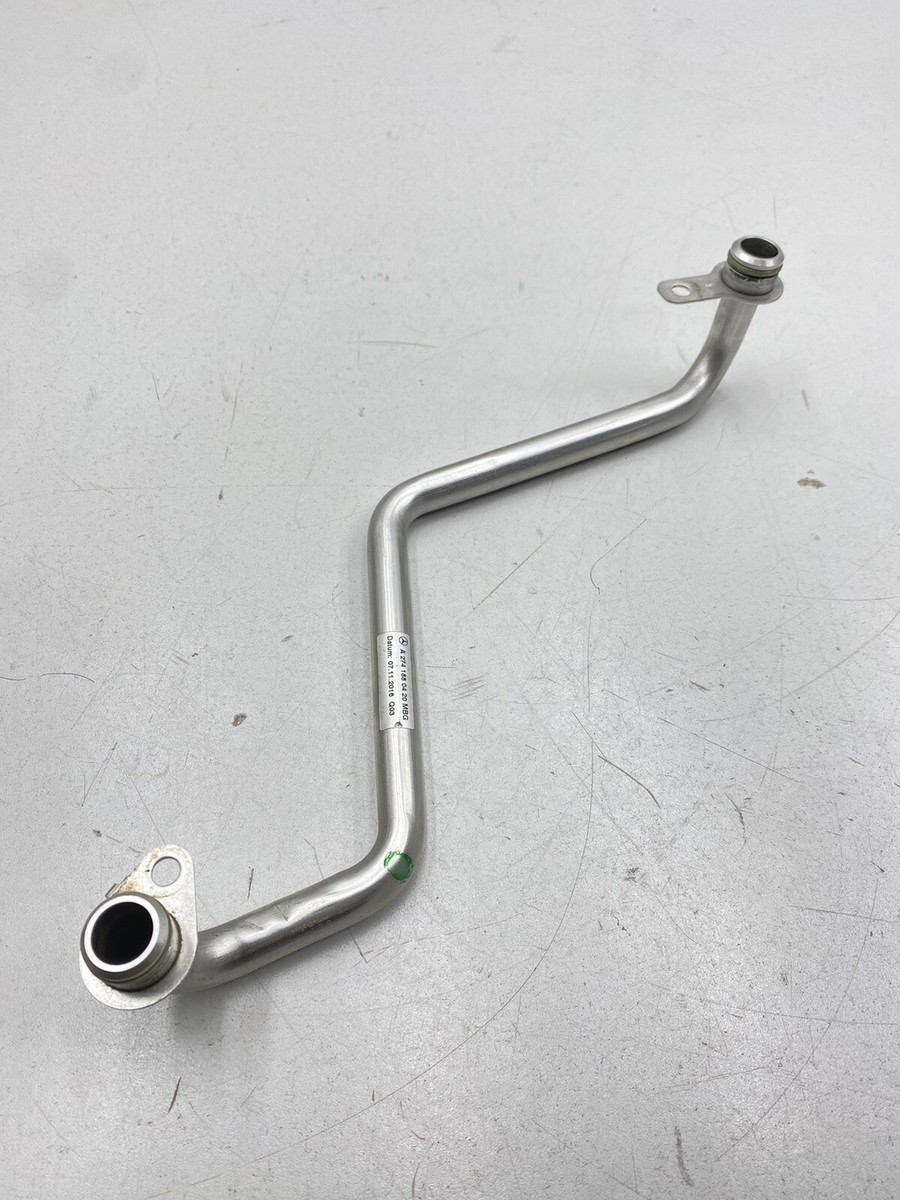 2017 - 2018 MERCEDES C300 W205 2.0L ENGINE OIL COOLER UPPER PIPE 