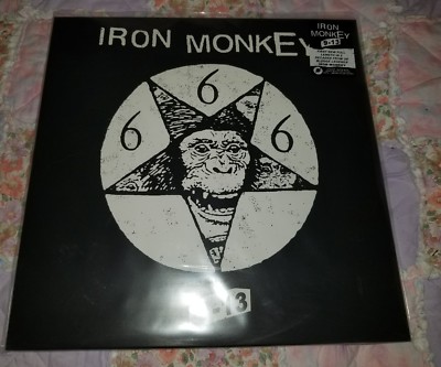 Iron Monkey 9-13 Limited Color White Black Splatter Vinyl 250 only sludge doom  