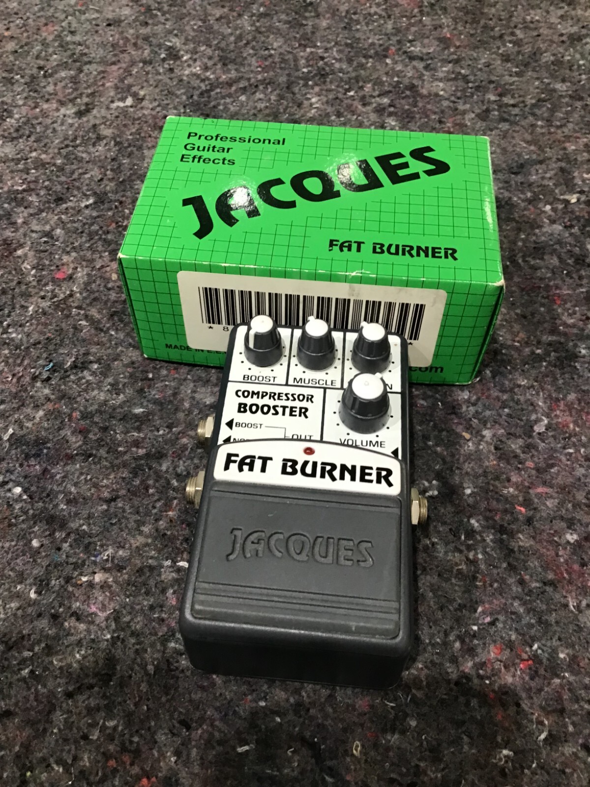 JACQUES FAT BURNER GUITAR COMPRESSOR PEDAL Ships Free!! 1010 eBay