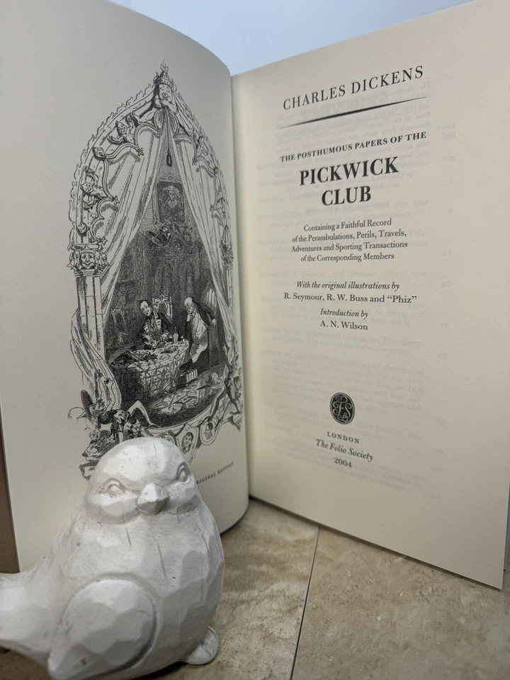Pickwick Club by Charles Dickens 2011- Folio Society Foto 2 de 4