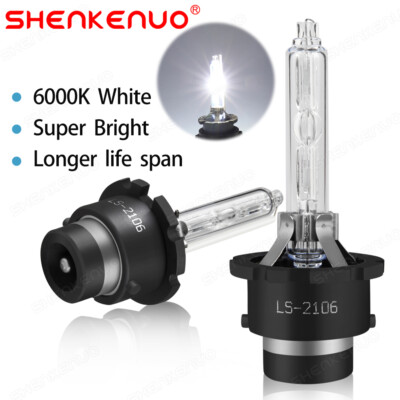 Front HID Xenon Headlight Bulb For Lexus LS460 2007-2012 Low Beam Stock Fit Qty2