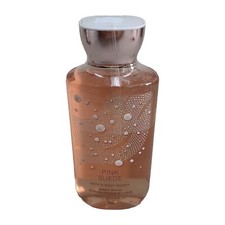 BATH AND BODY WORKS PINK SUEDE BODY WASH 10 FL OZ