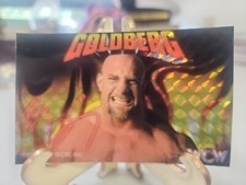 WCW GOLDBERG Vending Machine Prism Sticker 1998 WWE
