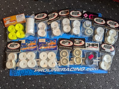Touring Car Felgen Konvolut Neu Keil DTM, Yokomo, Proline, JB Wheels HPI Vintage