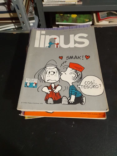 Linus rivista annata quasi completa 1972 manca ottobre Milano libri leggi