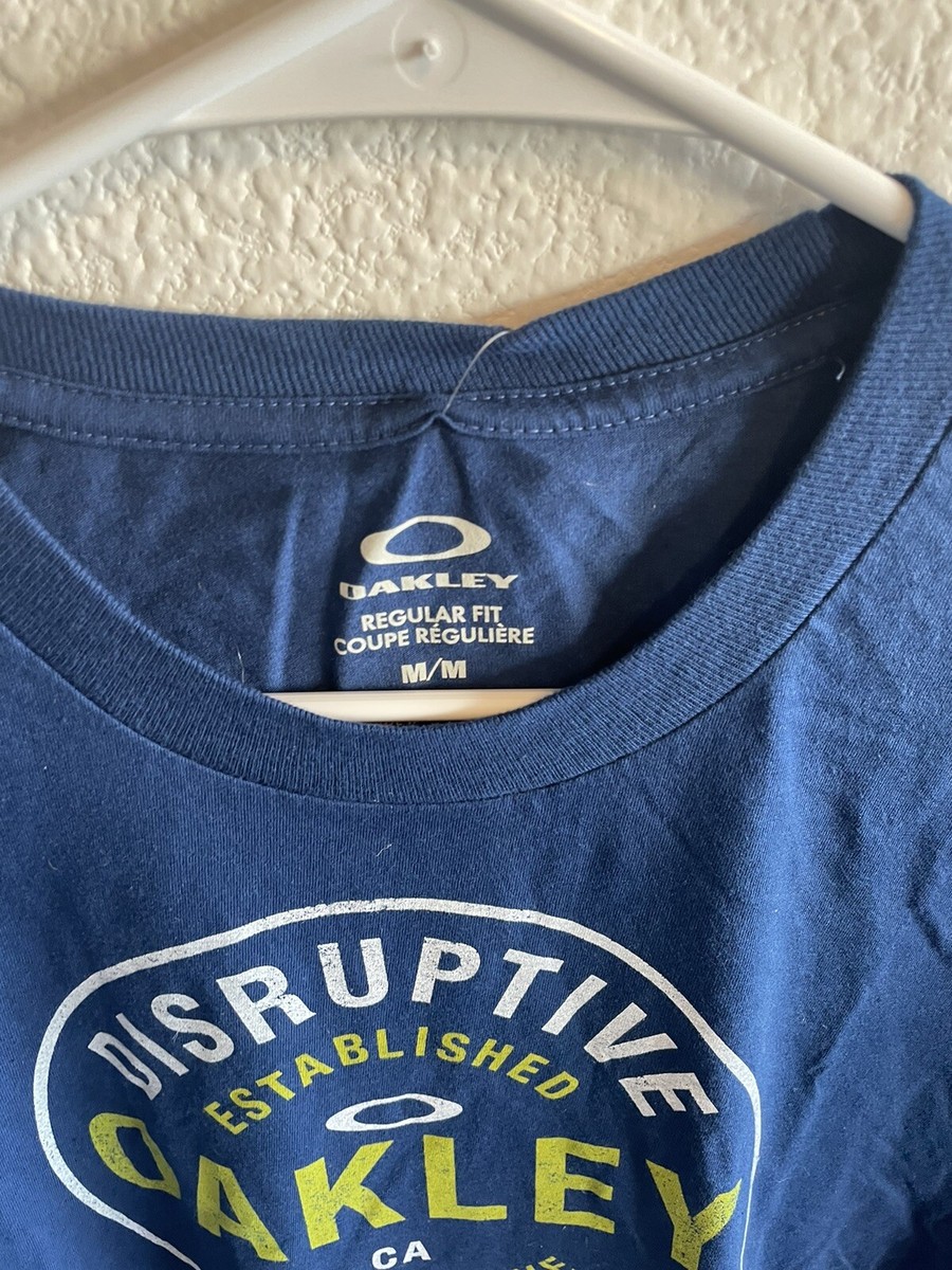 Oakley T Shirt Diameter Dark Blue Size M | eBay