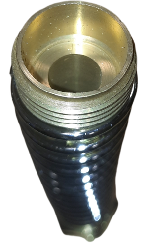 Garden Hose Splitter | 2 Way | ¾” | w/2 Garden Hose Coiled Spring Protectors - Picture 5 of 11