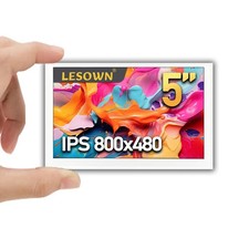 Mini Portable Monitor 5 inch IPS Small Display 480x800 HDMI 5V USB Powered Li...