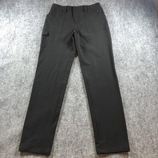 Nine West Pants Womens 6 Black Straight Leg Office Career Stretch Pockets Modern