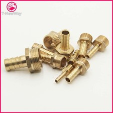 Brass Pipe Fitting 1/8" 1/4" 3/8" 1/2" 3/4" BSP Male Barb Hose Tail Connector