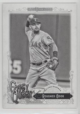 2017 Topps Gypsy Queen Black & White 2/50 Rougned Odor #259 0o9