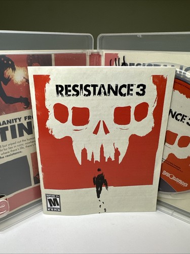 Resistance Trilogy Collection PS3 (Sony Playstation 3, 2011) Completo CIB - Foto 21 di 22