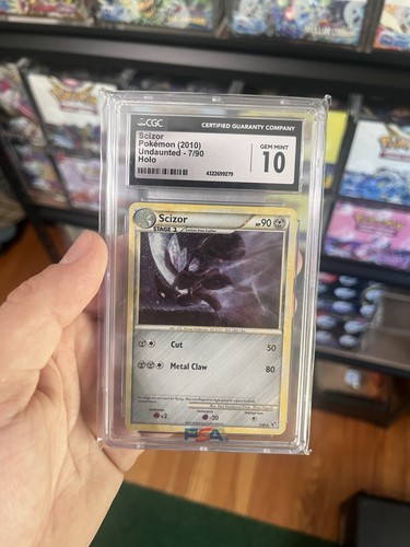 Scizor graded CGC 10 for sale on eBay