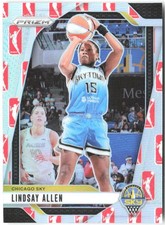 Lindsay Allen Panini Prizm WNBA - WNBA Logo Prizms 107 2024 Chicago Sky