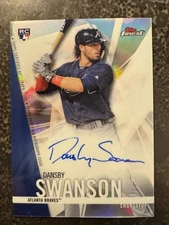 2017 Topps Finest - Autographs Dansby Swanson #FA-DS (AU, RC)
