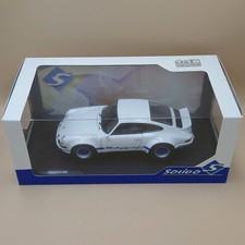Solido Porsche 911 RSR Carrera 1973 White Blue 1/18 Model
